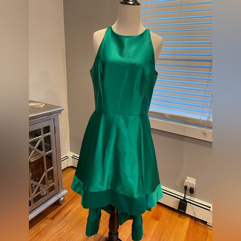 Green formal dress
